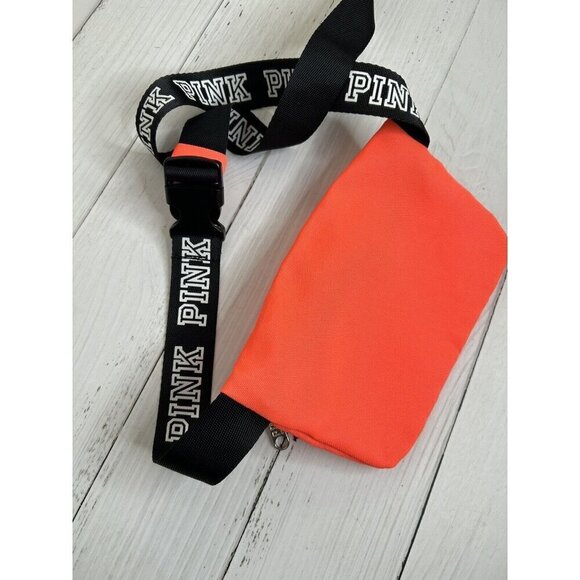 Victoria’s Secret PINK Fanny Pack Adjustable Waist Pack We Run This Beach Y2K - Picture 4 of 7